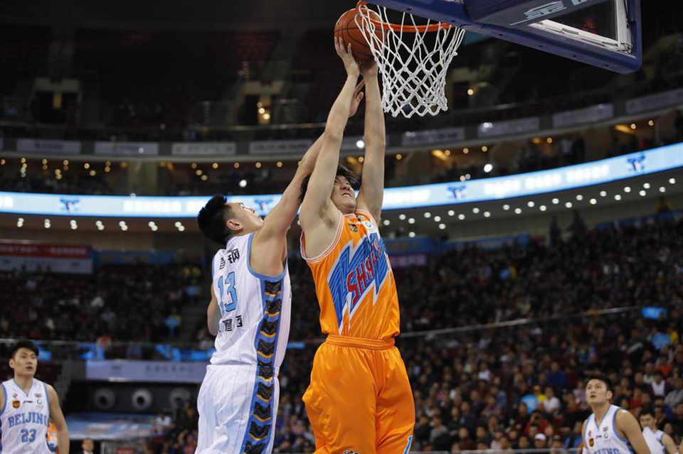 CBA季后赛10进8北京95-104上海 (1)